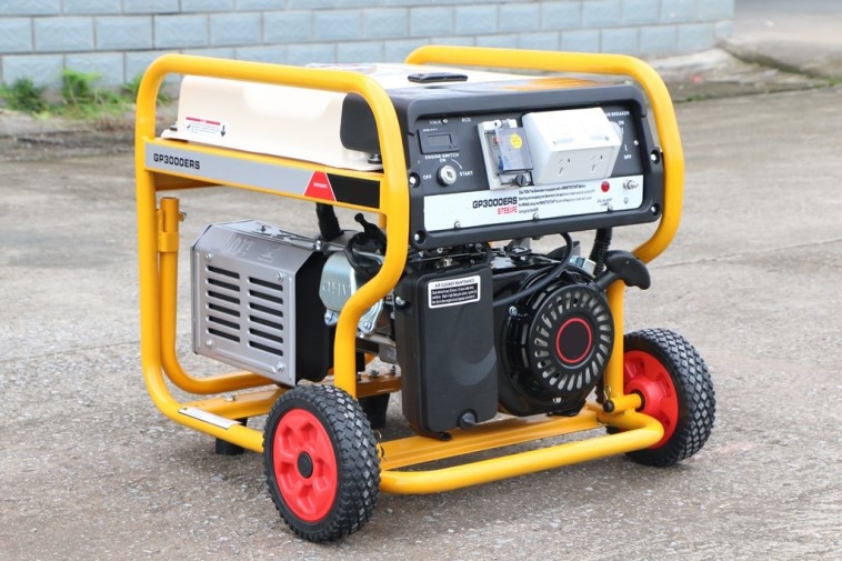 3kw Electric Start Portable Gasoline Generator Petrol with RCD