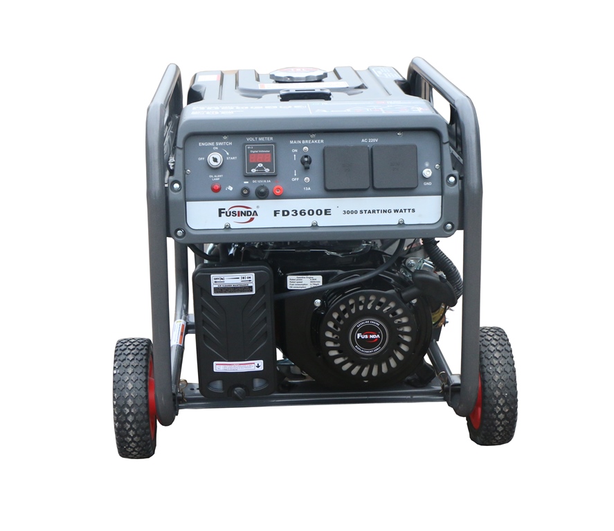 3000W Small Portable Household Generator/ Gasoline Generator  FD3600E