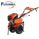 Gasoline Petrol Rotary Cultivator with New Handle and Tool Bag